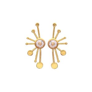 Classic 925 Sterling Silver Crystal Drop Earrings for Weddings and Special Occasions