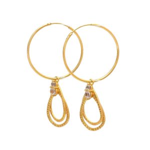 Gemstone Jewelry Gift for Women's Earrings Minimal Earrings Crystal Quartz Earrings