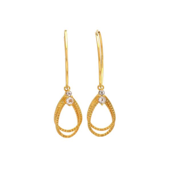 Gemstone Jewelry Gift for Women's Earrings Minimal Earrings Crystal Quartz Earrings