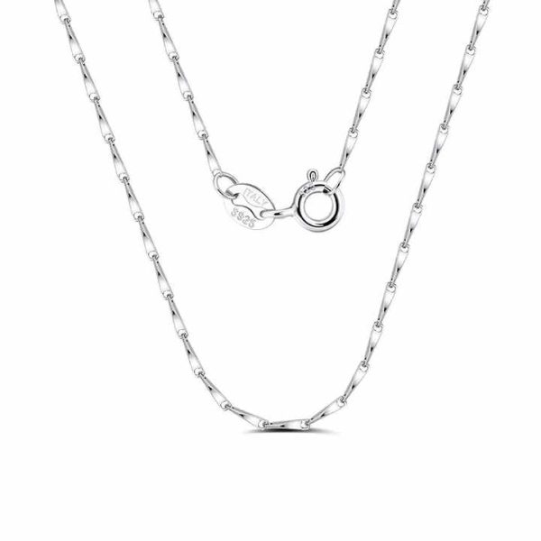 2025 Best Selling 925 Sterling Silver Necklace Trendy New Styles for American and European Men Women for Wedding Engagement