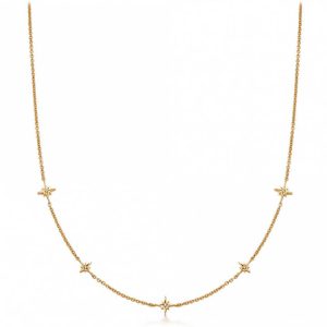 Wholesale 925 Sterling Silver Beautiful Female Fashion Jewelry Necklace