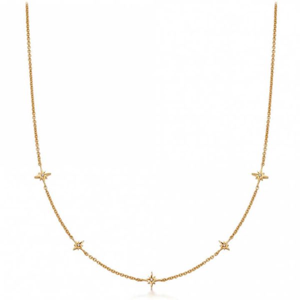 Wholesale 925 Sterling Silver Beautiful Female Fashion Jewelry Necklace