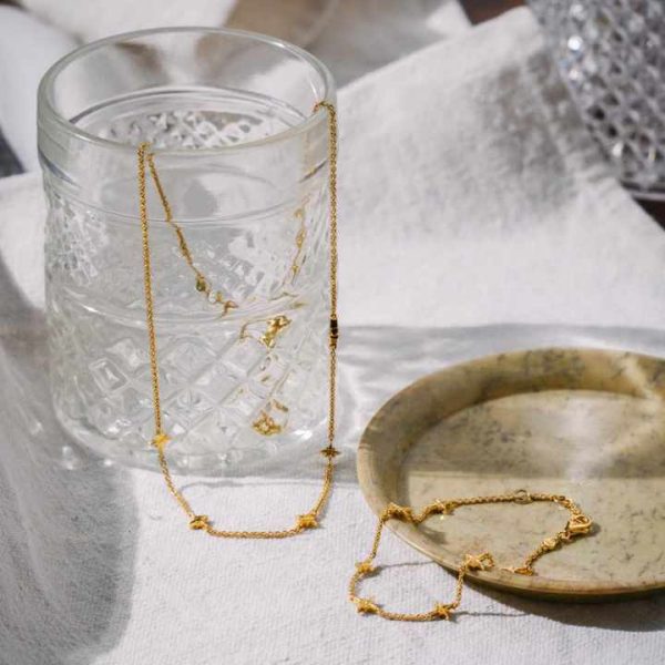 Wholesale 925 Sterling Silver Beautiful Female Fashion Jewelry Necklace