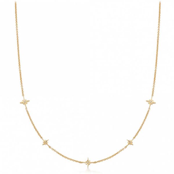 Wholesale 925 Sterling Silver Beautiful Female Fashion Jewelry Necklace