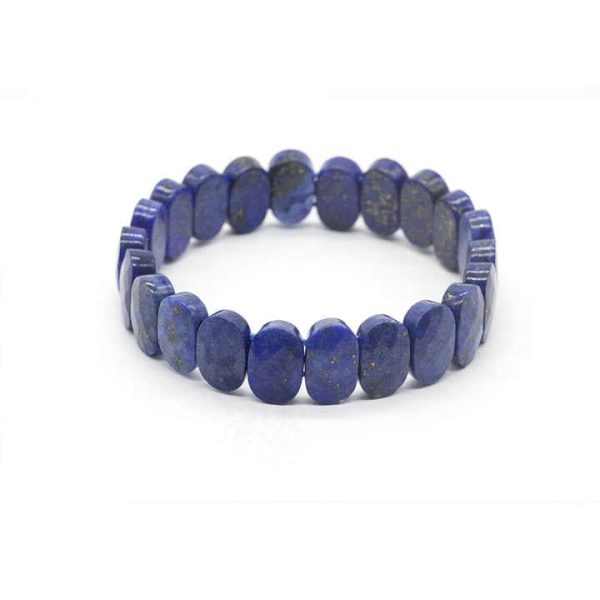 Wholesale Fashion Natural Crystal Bracelets & Bangles Hand Row Amethyst Lapis Lazuli Nugget Beads for Jewelry
