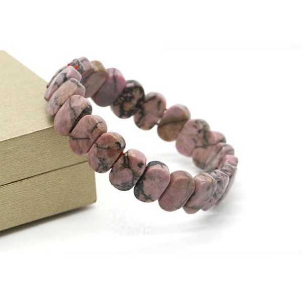 Wholesale Fashion Natural Crystal Bracelets & Bangles Hand Row Amethyst Lapis Lazuli Nugget Beads for Jewelry