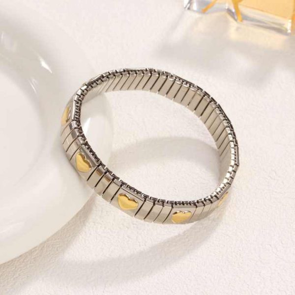 -C3404 Vintage Bracelets for Men Women Elastic Design Bracelet Unique Jewelry Colorful Crystal Bracelet for Men