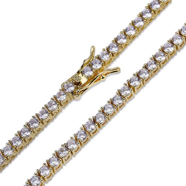 3mm Silver Clear Pure Design Crystal Tennis Link Cubic Zircon Bridal Bracelet Fashionable Simple CZ Stone Thin Bracelet