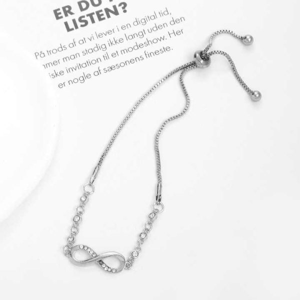 New Fine 925 Sterling Silver Pretty Crystal Bracelets for Women Fashion Jewelry Party Wedding Accessories Valentine's Day Gifts