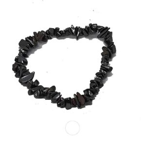 Romantic Crystal Beaded Alloy Bracelet for Men and Women, Unisex Energy Stone Jewelry Gift for Wedding and Party