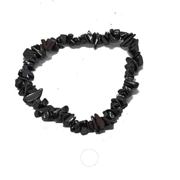 Hematite Crystal Chips Bracelet Crystal Chips Stone bracelet Crystal Gemstone Fashion Jewelry Men and Women Gift Energy