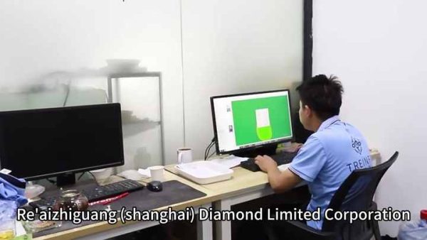 Customizable 9K 14K 18K White Gold Lab Grown Diamond Necklace with GIA IGI Certificate