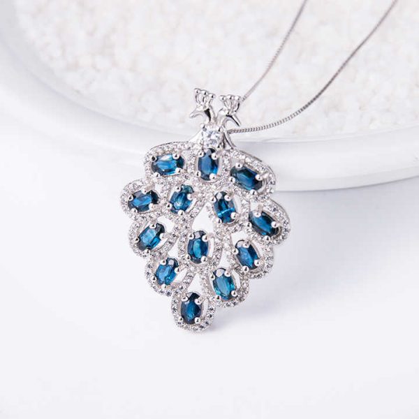 Accept Professional Customization 9K 14K 18K White Gold Vvs Lab Grown Diamond Certificate Necklace