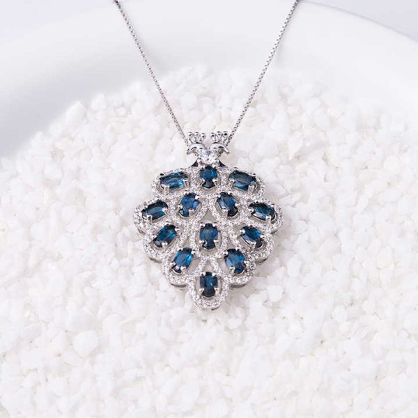 Accept Professional Customization 9K 14K 18K White Gold Vvs Lab Grown Diamond Certificate Necklace