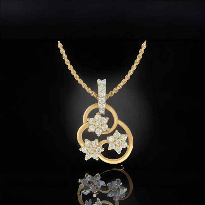 Hiaium Lab Diamond Pendant - Refined Beauty by Fiona Diamonds