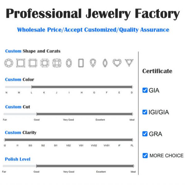 SU202 Abiding Fine Gold Jewellery Mosinite Lab Diamond 9K 10K 14K 18K Solid Gold Halo Real VVS Real Diamond Necklace