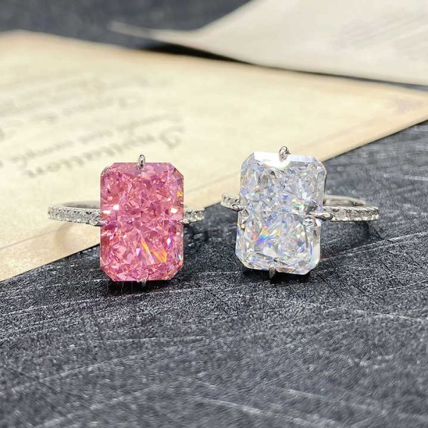 Jewelry Local Stock in US Fine Rings Jewelry Women Cubic Zirconia Sterling Silver Wedding Casual Rings for Ladies