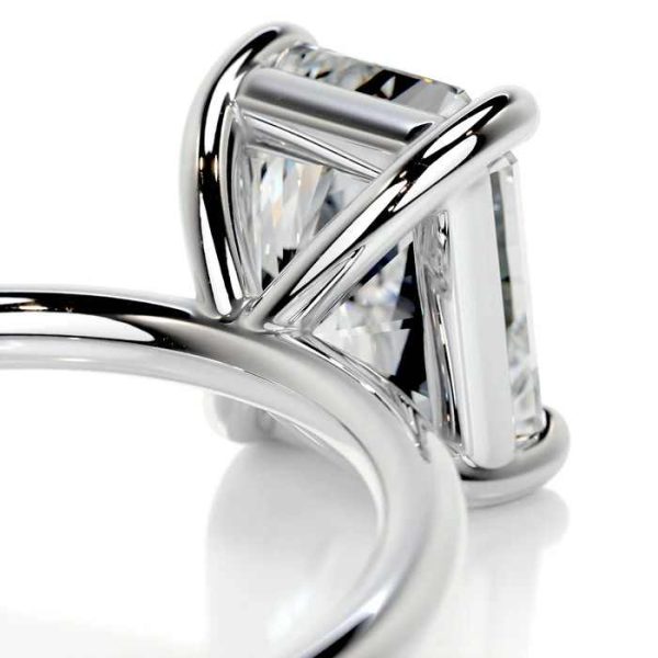 Top-Notch 2 CT Radiant Cut Lab Grown Diamond Rings 10Kt Fine Gold Women's Fine Jewelry for Wedding Special