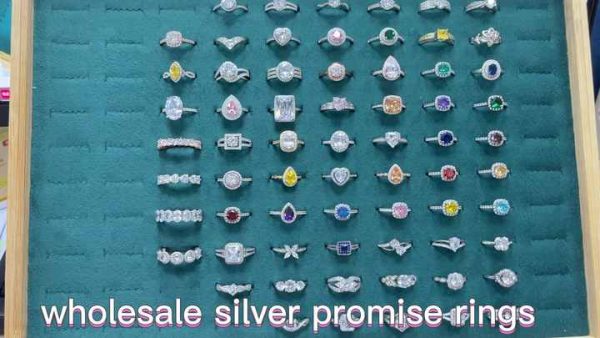 925 Sterling Silver Zircon Wedding Engagement Ring for Women - Romantic Heart Eternity Promise Band