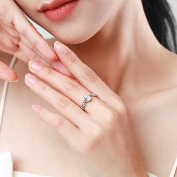 Wholesale Design Fashion Jewelry Rings Dainty 925 Silver Vintage Fine Jewelry Rings for Women