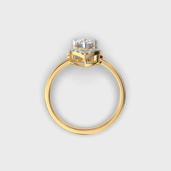 Pristine Petal Diamond Ring