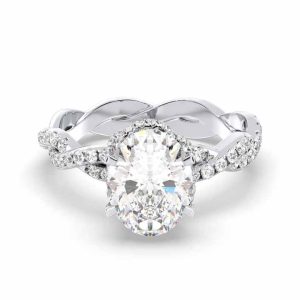 Customizable Handmade 925 Sterling Silver Moissanite Solitaire Ring for Women – Bridal Engagement Wedding Jewelry