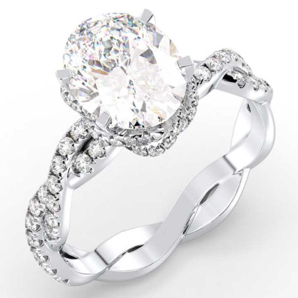 Customizable Women Fine Jewelry Handmade Original 925 Sterling Silver Moissanite Solitaire Rings Fashion Bridal Jewelry