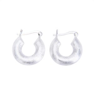 925 Sterling Silver Huggie Hoop Earrings for Women and Girls
