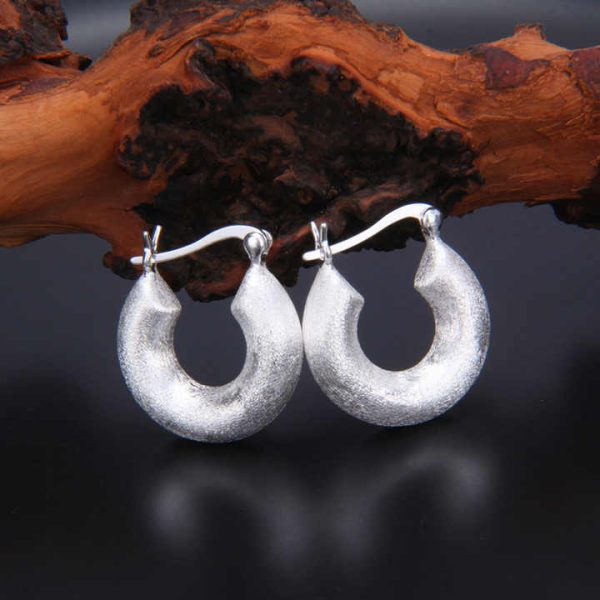 Funky Fine Jewelry 925 Sterling Silver Huggie Hoop Earrings for Women Girls