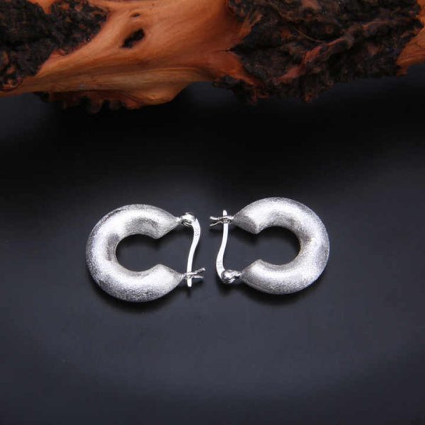 Funky Fine Jewelry 925 Sterling Silver Huggie Hoop Earrings for Women Girls