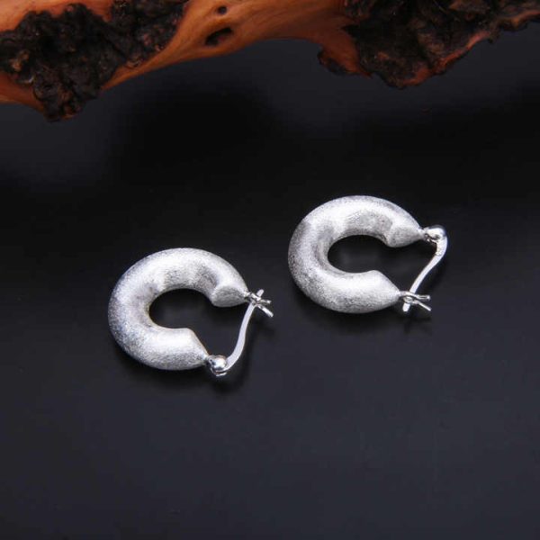 Funky Fine Jewelry 925 Sterling Silver Huggie Hoop Earrings for Women Girls