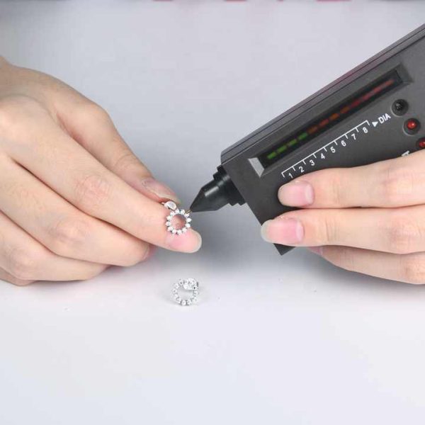 Ins Hot Sells Micro Insert Flower Fashion Diamond Moissanite Silver 925 Earrings Luxury Women Moissanite Earrings