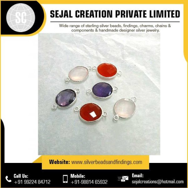 High Quality New Pattern Oval Connectors Gold Silver Engagement Gift Featuring Turquoise Diamond Pearl Jewelry Bracelet Styles