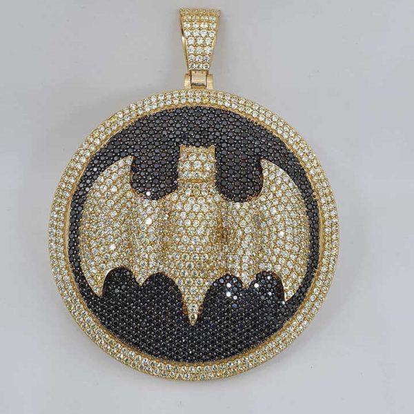 High Quality Customized Letter 14k 18k Solid Gold Fine Pendants & Charms IGI Certified Diamond Iced Out Hip Hop Pendant for Men