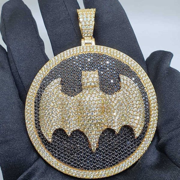 High Quality Customized Letter 14k 18k Solid Gold Fine Pendants & Charms IGI Certified Diamond Iced Out Hip Hop Pendant for Men