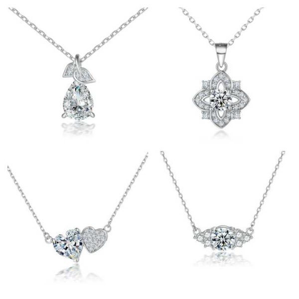 Fine Jewelry Necklaces Silver Custom Luxury Fine Jewelry Necklace Fine Jewelry 925 Sterling Silver Necklaces