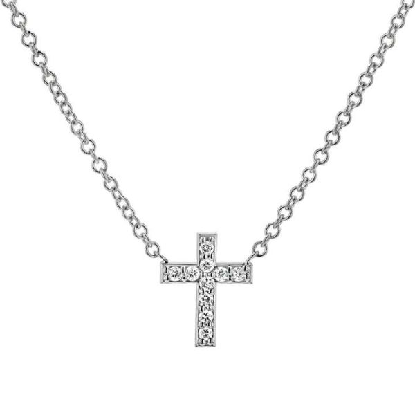 Cross Pendant Necklace Pave Diamond Necklace Fashion Fine Charm Pendants Necklaces Sets for Women Jewelry 925 Silver