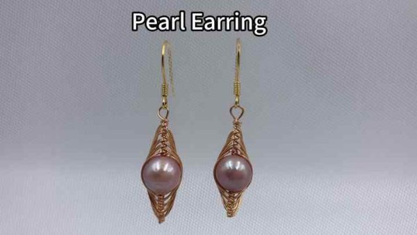 925 Sterling Silver Classic Freshwater Pearl Charm Earrings for Anniversary Wedding Gifts