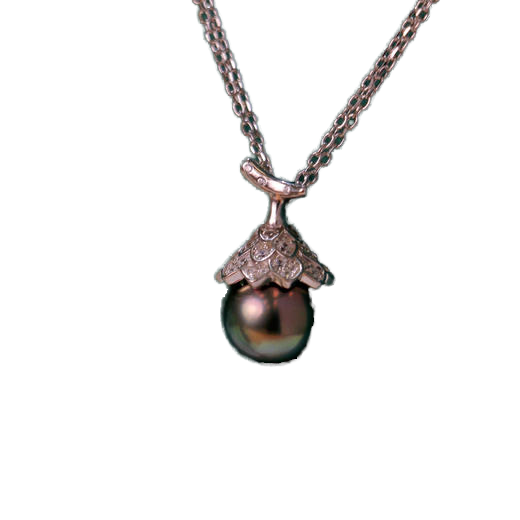 Sterling Silver DIY Wedding Jewelry Seawater Pearl Beads Pendant Accessory Wholesale Mountings & Charms