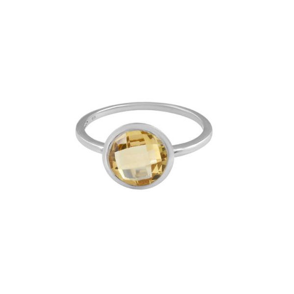 Classic Gold Plated 925 Sterling Silver Open Pearl Natural Gemstone Ring