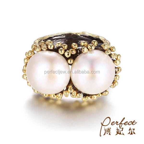 Designs Designed 925 Sterling Silver Rings Aesthetic Jewelry High Quality Handmade Pearl Wholesale Vintage Women's Perfect