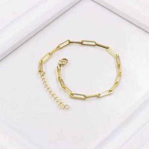 Trendy Stainless Steel Gold Anklet Chain for Women - Hypoallergenic Foot Jewelry