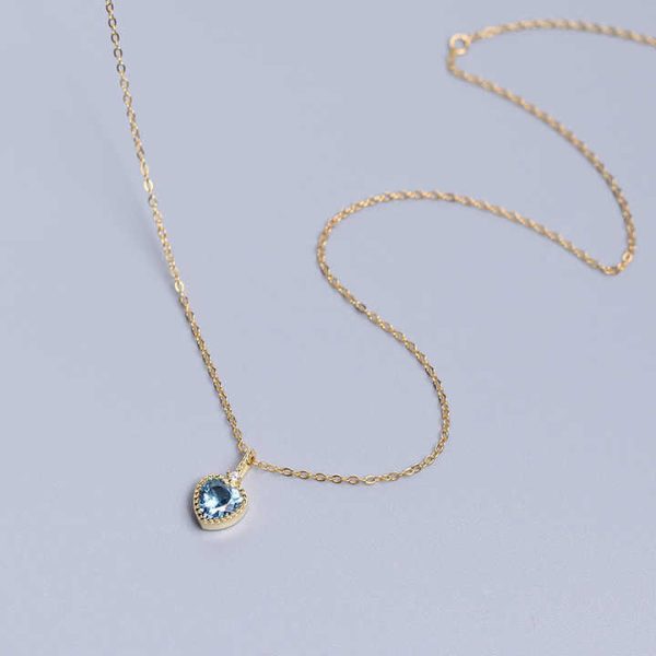 Exquisite Gold Plated Cz Heart Pendant Necklace S925 Sterling Silver Crystal Heart Necklace for Party