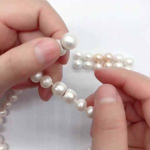 Romantic 10mm Button Freshwater Pearl Clasps Silver Plated Jewelry Making Supplies for Necklaces Party Accessories